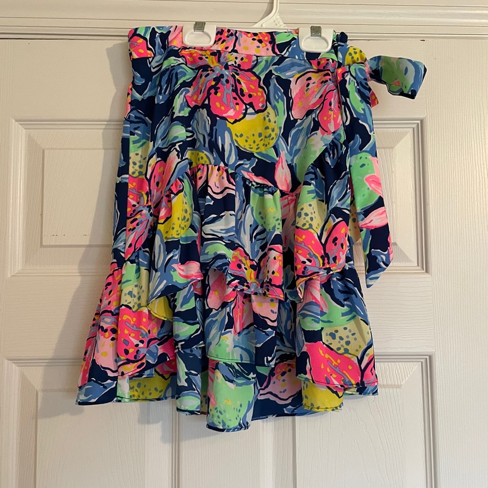 Lilly Pulitzer Nessa Wrap-Around Skirt